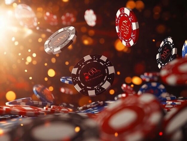 Live dealer studio with multi-camera setup and gaming table
